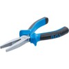 BGS 378 Flat Nose Pliers, Silver/Black/Blue, 160 mm