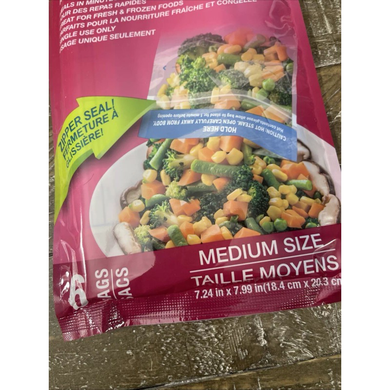 Surefresh Microwave Steam Bags