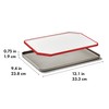 OXO Outdoor Kitchen Cutting Board & Tray,White