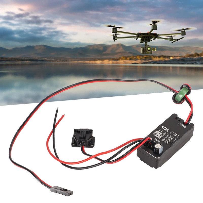 UBEC Adjustable Switch Fully Waterproof BEC 6V 7.4V 8.4V Output