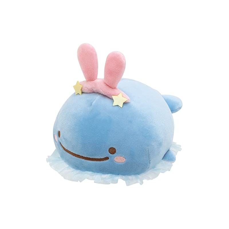 Jinbesan MF49101 Jinbesan and Bunny Super Mochi Plush Toy, Small,