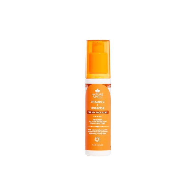 Nature Spell Vitamin C SPF 50 Face Sunscreen, for Daily