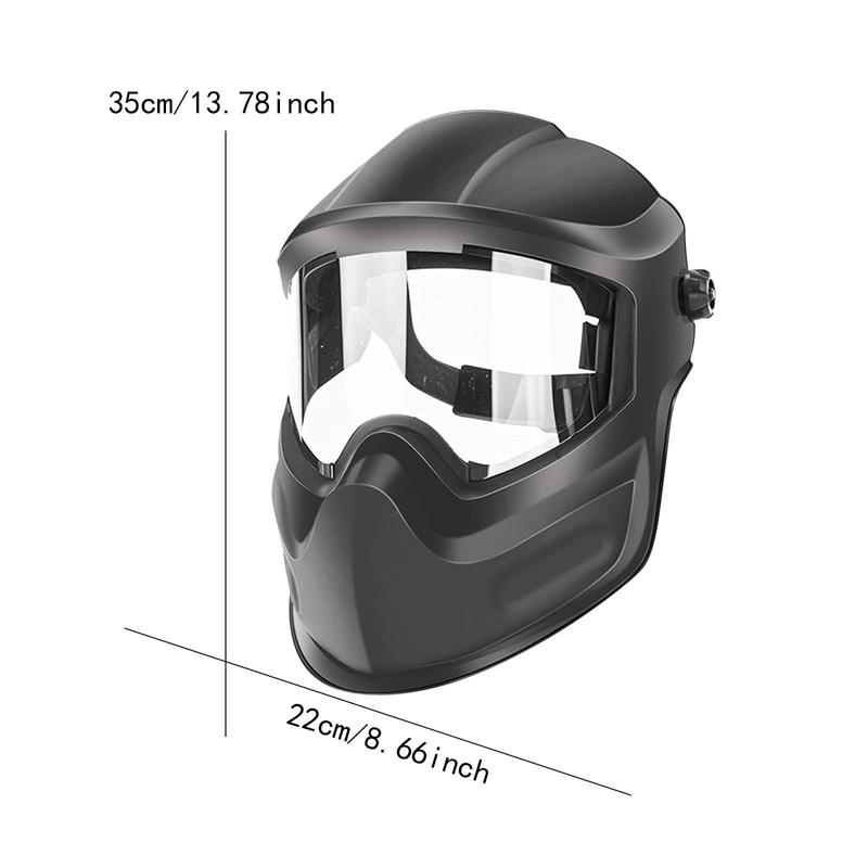 GaotKeut Welding Hamlet Full Protection Comfortable Anti Splash Adjustable Impact