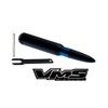 VMS RACING 50 Cal Caliber Black Back The Blue Thin