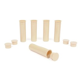 Sleeves & Plugs for Pool Fence Hole Deck Patio Ground Hole Caps Plug Cap Sleeve(5 pcs, Caps ＆ Sleeves Beige Color)