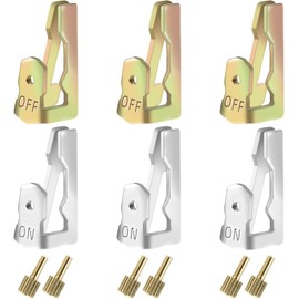 6-Pack Timer Trippers Replacement Switch Kit for Intermatic 156T1978A – Compatible with T100 Series Clock Dial Timers | Pool Timer On/Off Clip Parts for Easy Schedule Adjustments