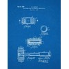 Judge's Gavel Patent Print Blueprint (5" x 7") M10298