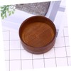Gatuida Men's Durable Shaving Soap Bowl Large Deep Wooden Cup