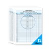 Patient Sign-in Sheets, HIPAA Compliant, 12 Sheets, Carbonless 3-Part Forms