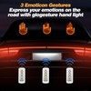 LED Hand Finger Light Car Gesture Light with Remote Control,