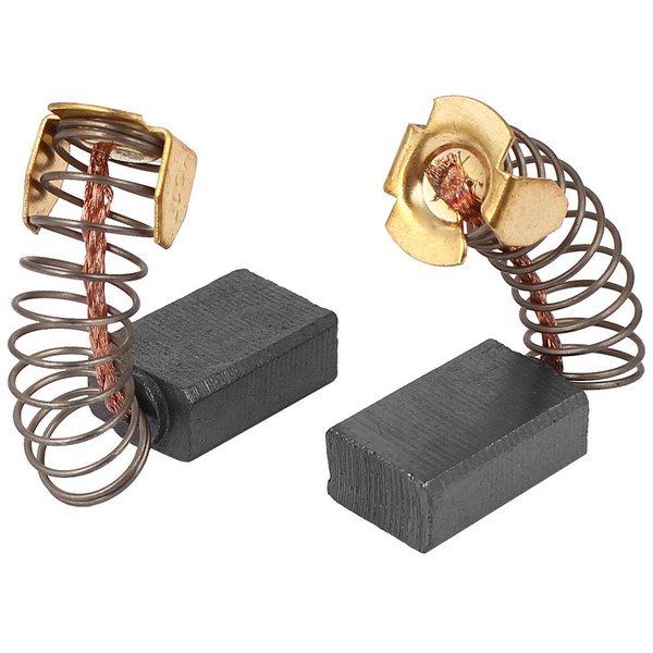 Sourcingmap 2 Pcs Motor Carbon Brushes 15mm x 10mm x
