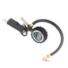 LCD Tire Inflator with Digital Pressure Gauge 1/4in NPT Quick