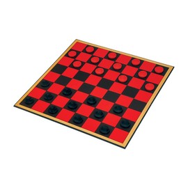 Checkers - The Ancient Game of Draughts - for 2 Players Ages 6 and Up