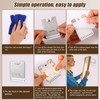 4pcs Picture Frame Hanging Hooks & 4 Adhesive Strips, Free