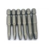 Silverhill Tools 6pc Square Drive Power Bit Set (SQ1, SQ2,