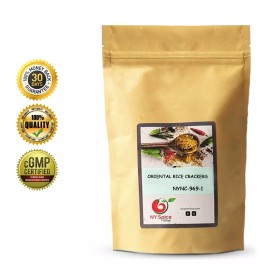 NY Spice Shop Oriental Rice Crackers Premium Snacks Item Weight 8oz-5lb - 5 pound