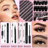 Lash Clusters Kit, Eyelash Clusters Individual Lash Extension Kit D