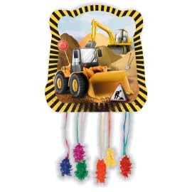 CONVER PARTY Piñata Construccion - Party Item - Children's Parties, Birthdays and Celebrations - Decoration 33 x 28 cm