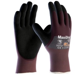 MaxiDry 3/4 Coated - 56-425 Nitrile Foam Palm Coated Work gloves - 8/M