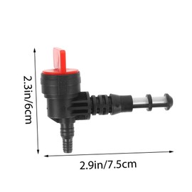 Totority 1Set Fuel Shut Off Valve Kit Fuel Tank Closure Valve for Generators Easy Installation Reliable Performance Compatibility for Efficient Repairs