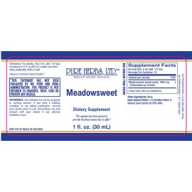 Pure Herbs: Meadowsweet (Queen of the Meadow) - 1 oz.