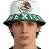 Sombrero Pescador Bucket Hat de México para Fanáticos del Mundial,