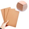 Hoshisea Pack of 6 Notebooks Pack A5 Kraft Notebook Kraft