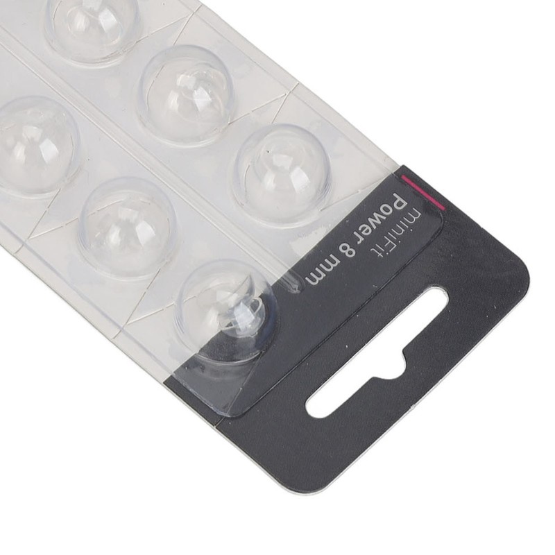 10PCS Hearing Ear Tips Higher Transparency Dual Layer Closed Comfortable