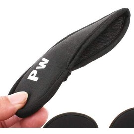 TSUCIA Golf Head Cover with Count, Iron Cover, Set of 10, Black