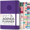 GoGirl Planner Agenda – Colorful Undated Monthly & Weekly Organizer