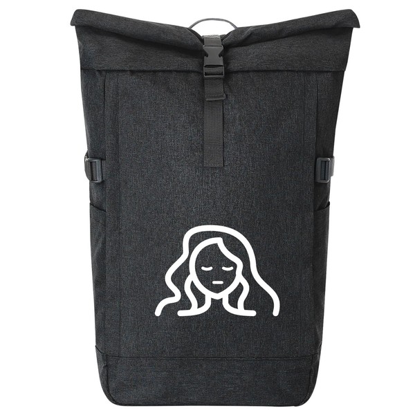 Huuraa Messenger Backpack Virgo Zodiac Symbol Gift 30-44 Litres Black