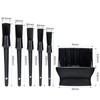 HUSAIHU 6PCS Car Detailing Brush Set, Car Cleaning Brush and
