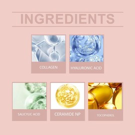 Hoygi Collagen Overnight Wrapping Peel Off Facial Mask, Deep Cleansing &Moisturizing Facial Mask for  Facial Skin Care Product for Women & Men Moisturizer Smooth Hydrate Moisture - Specification: 2pack