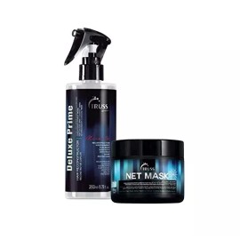 TRUSS Deluxe Prime Hair Treatment Bundle with Truss Net Mask Intensive Repair