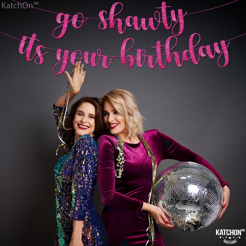 Go Shawty Pink Birthday Banner