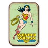 Desperate Enterprises Wonder Woman Retro Refrigerator Magnet - Funny Magnets