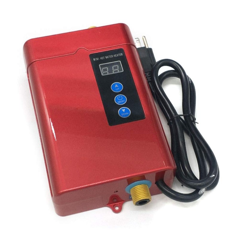 3KW Electric Tankless Hot Water Heater Portable Mini On Demand