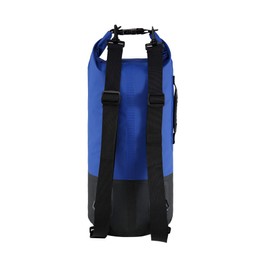Cressi Unisex Dry Waterproof Bag Backpack for Sports Activities, Black/Blue/Bicolor, 20 LT UK