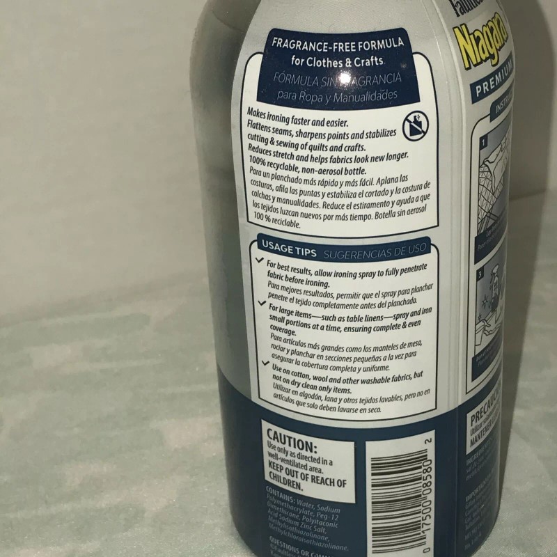 NIAGARA PREMIUM SMOOTH FINISH IRONING SPRAY - 22 Oz