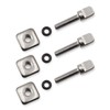 Abahub SUP - Tornillo de aleta de acero inoxidable 316,