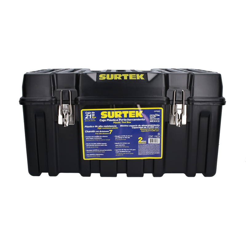 SURTEK Tool Box - 21" x 11" x 10" Mobile