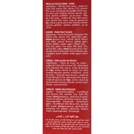 Maxim's de Paris French Fruit Jellies (Fruit Pastes) Pear & Cherry 16 Pieces 4oz