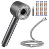 Blendura Water-Saving Shower Head with Hose 1.5 m, Anti-Limescale Function