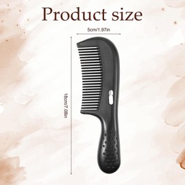 Dandruff Comb, New Scalp Comb, Comfortable Massage Comb, Self-Cleaning, Antistatic Scalp Detoxification Comb for Women and Men