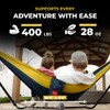Grand Trunk Double Deluxe Hammock w/Straps Hammock, Colour: Green/Charcoal