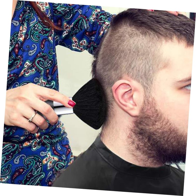 Gatuida Unisex Barber Cape with Hairdressing Cape and Soft Bristle