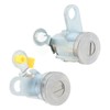 Pair of Front Door Lock Cylinder Set 6905135070 Aluminum Alloy