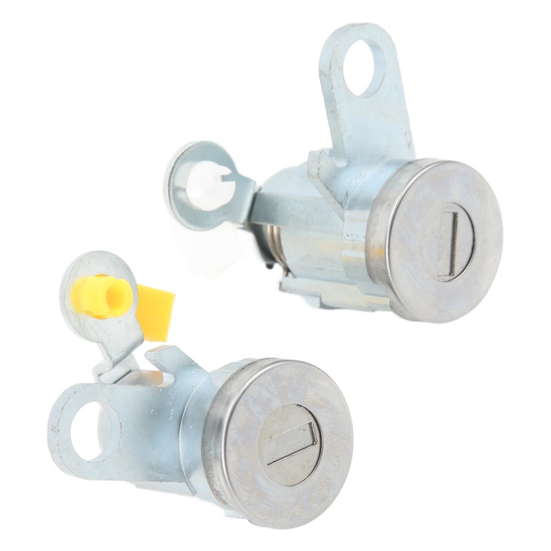 Pair of Front Door Lock Cylinder Set 6905135070 Aluminum Alloy