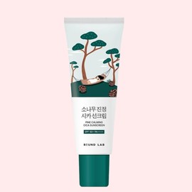 Round Lab Pine Soothing Cica Sun Cream SPF50+ PA++++, 40ml, 1 unit / 라운드랩 소나무 진정 시카 선크림 SPF50+ PA++++, 40ml, 1개