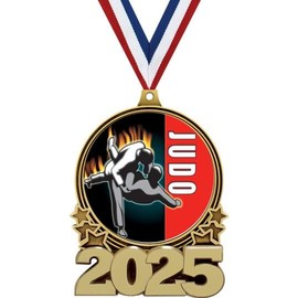 Judo Medal, Martial Arts 2025 Gold Medal Awards